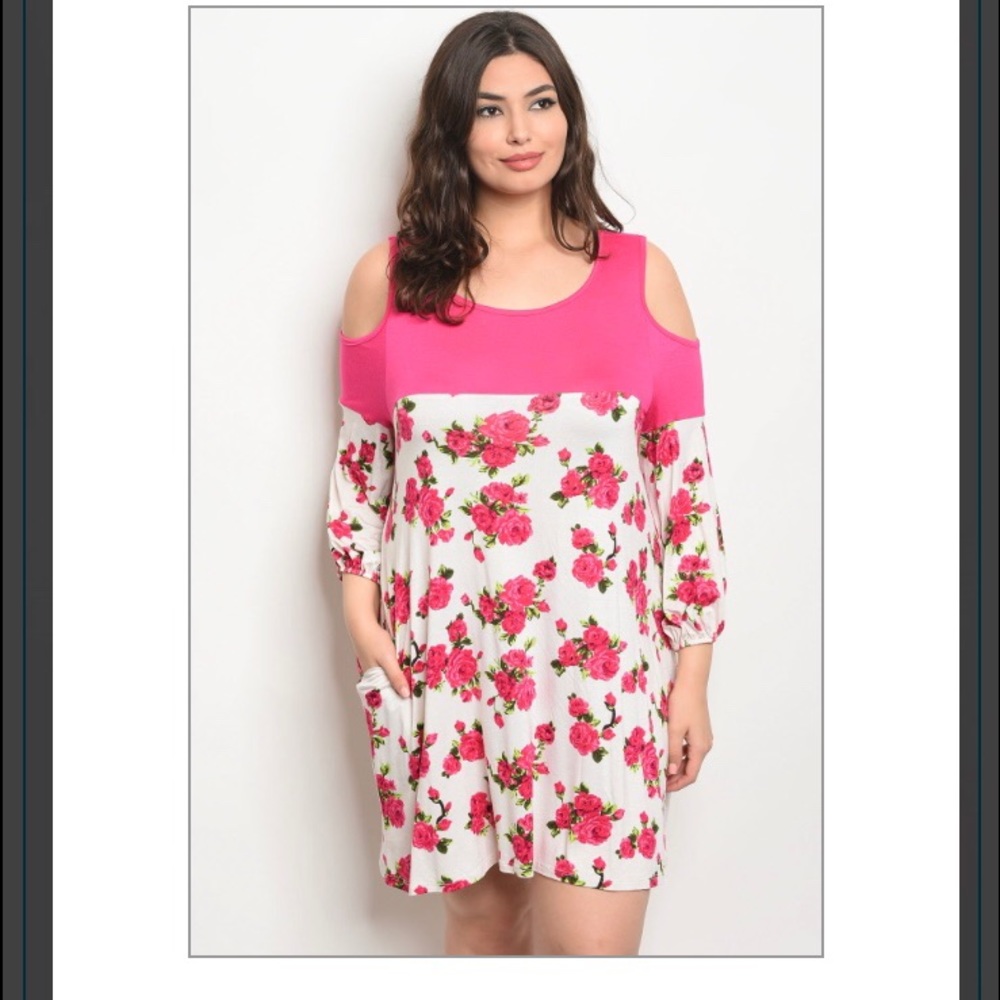 Cute Cold Shoulder Plus Size Dresses! 🌺